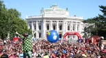 Scoutworld 2007 - ein letzter ganz großer Auftritt von Enrico: Heinz Zuber vor 10.000 Kindern, Jugendlichen und Erwachsenen